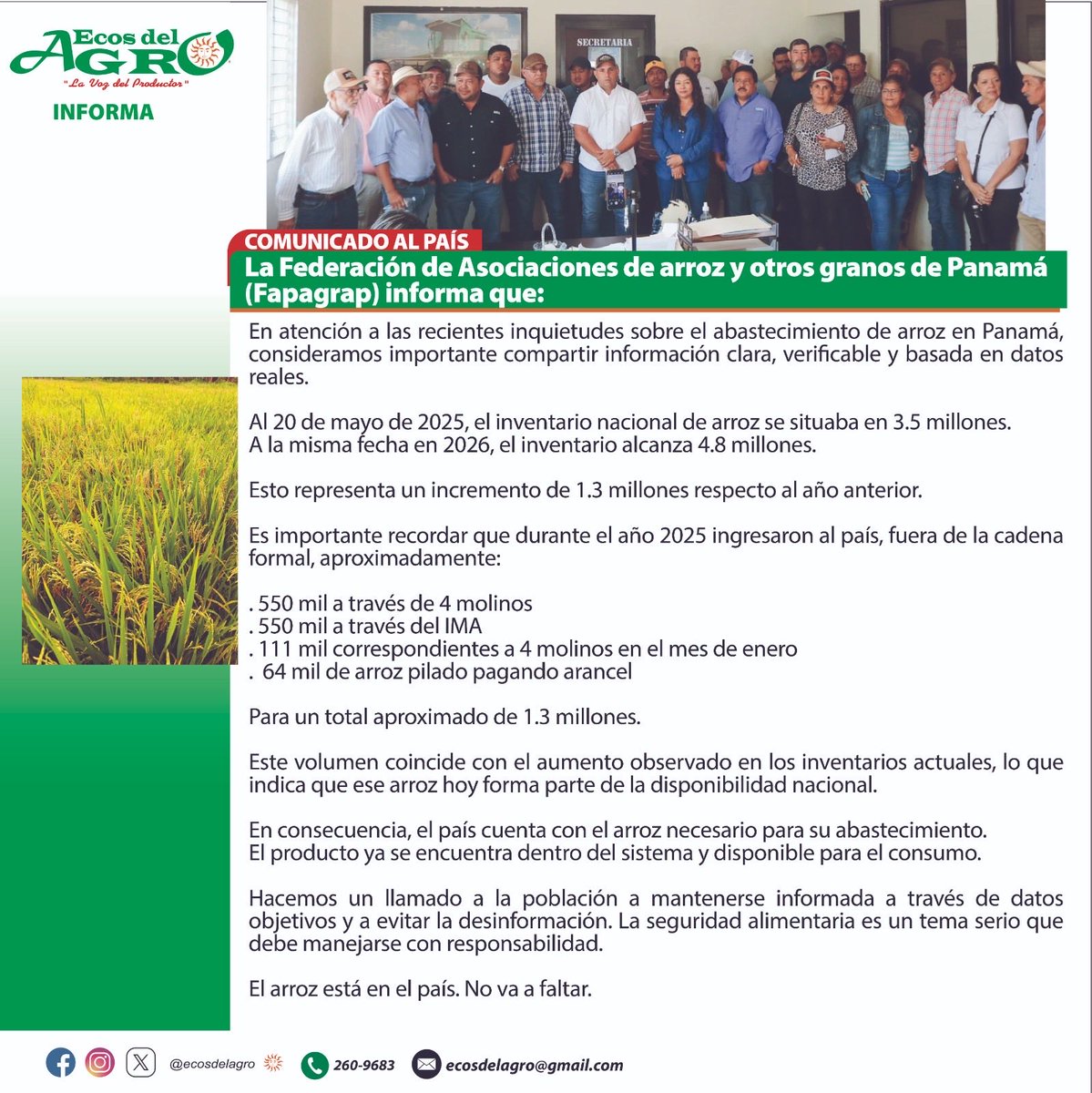 ECOS DEL AGRO tweet media
