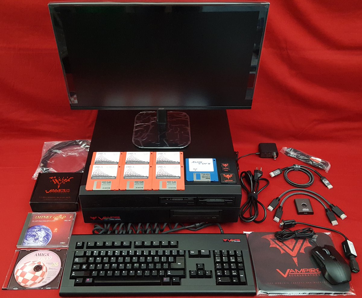MyAmigaShop's tweet image. BLACK Vampirized Commodore Amiga 2000 A2000 Desktop Computer 68080@85mhz Vampire RTG - HK0017329 shop.myamigashop.com/products/black…

#AmigaForSale #Commodore #VintageComputing #Amiga #RetroComputing #CommodoreAmiga #Amiga2000 #Amiga2500 #AmigaHardware #AmigaComputer #AmigaVampire #Vampire