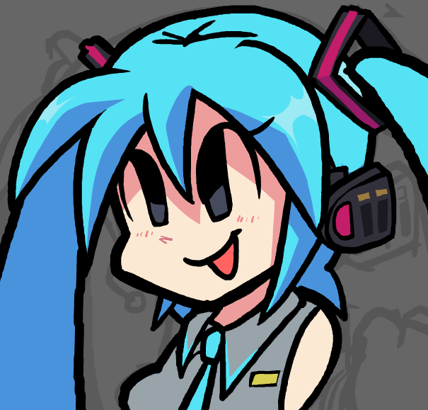 I love draw Miku