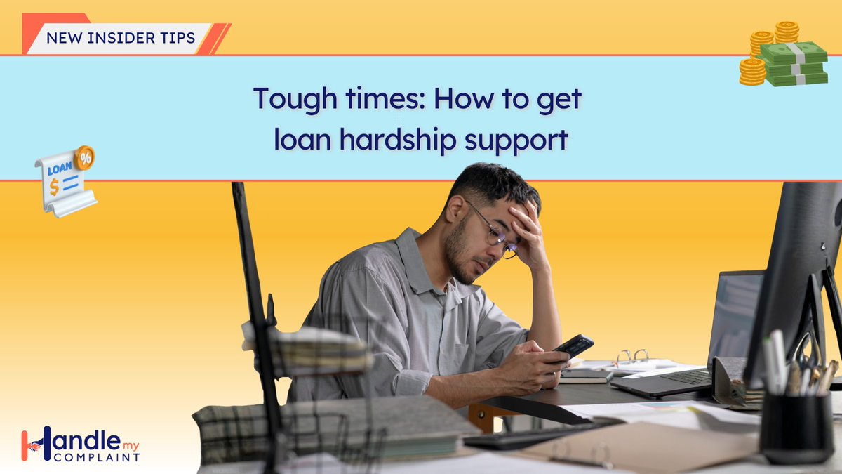 HandleComplaint's tweet image. #AFCA received 100,000+ #complaints last year, &amp;amp; #loan-related issues were the most common. 📊

Felt ignored by your # lender? Our latest article covers:
🏦 What hardship programs exists
⚖️ When to escalate to AFCA

Read here 👉 tinyurl.com/HMConLoanRepay…

#HandleMyComplaint