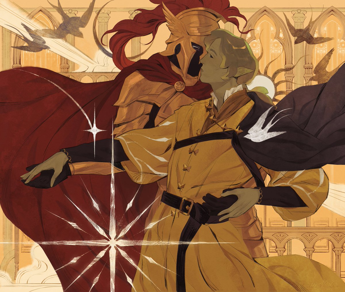 littlekhada7's tweet image. #slimeknight