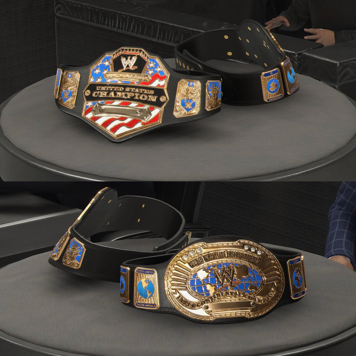 Sexybacon490's tweet photo. WWE Championship Set #3 Uploaded on CC #WWE2K26

Hashtag : Bacon9400 https://t.co/eIAo4meBTF