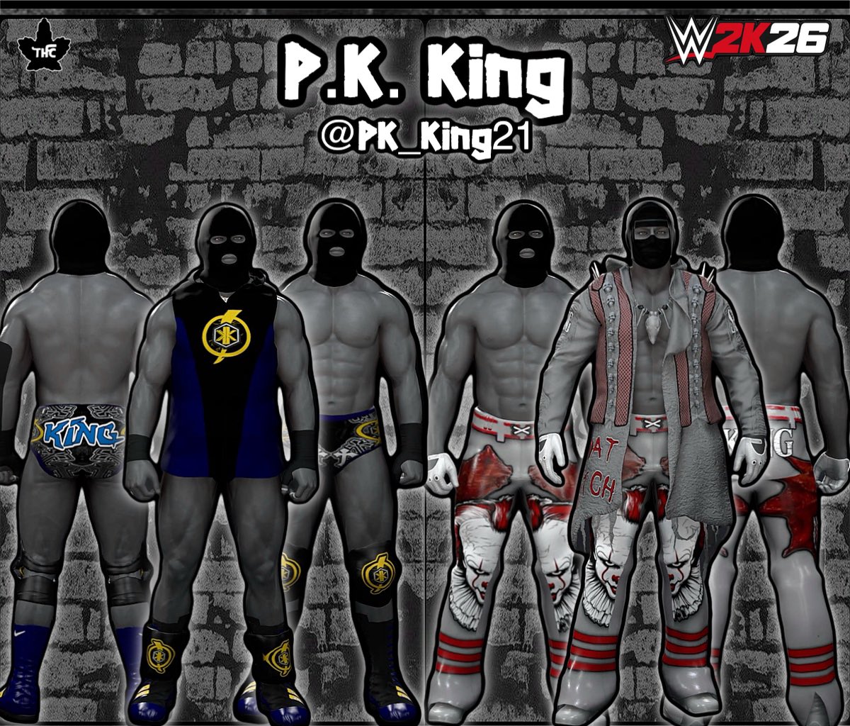 TrapHouseCE0's tweet photo. Couple more fits for my dawgs

@EJaye94013 
@PK_King21 

#WWE2K26 https://t.co/ZwPqmLj02s