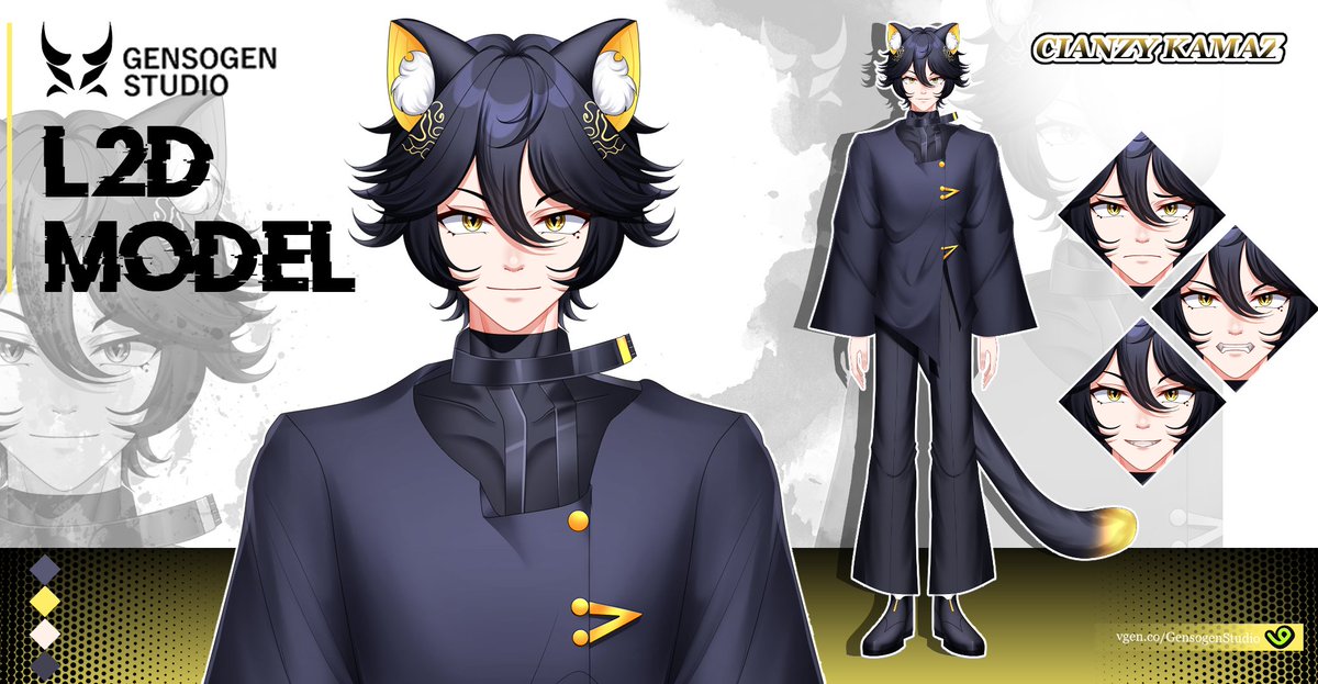 Gensogen Studio😈| L2D Comms Open tweet media