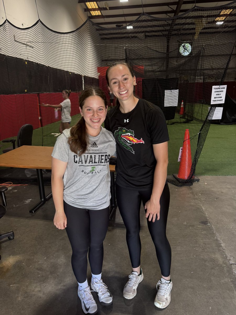 Thank you so much to <a href="/hollyward14/">Holly Ward</a> and <a href="/CarolineMc2023/">Caroline McLendon</a> for including me in your lesson today! It's always fun to get some extra work with the best! 

<a href="/LineDsoftball/">Line Drive Media</a> <a href="/SoftballRecruit/">Softball Recruit 🥎</a> <a href="/FirecrackerMoon/">Firecrackers-Moon</a> <a href="/ExtraInningSB/">EXTRA INNING SOFTBALL</a> <a href="/KyleParmley/">Kyle Parmley 🥎</a> <a href="/SoftbalAmerica/">Softball America</a>