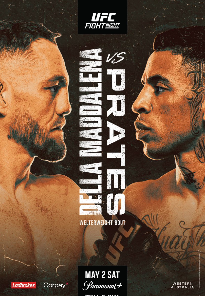 BigMarcel24's tweet photo. Official Poster #UFCPerth (Vertical, Landscape, IG Vintage &amp; IG New version) https://t.co/dk1QTnU4vD