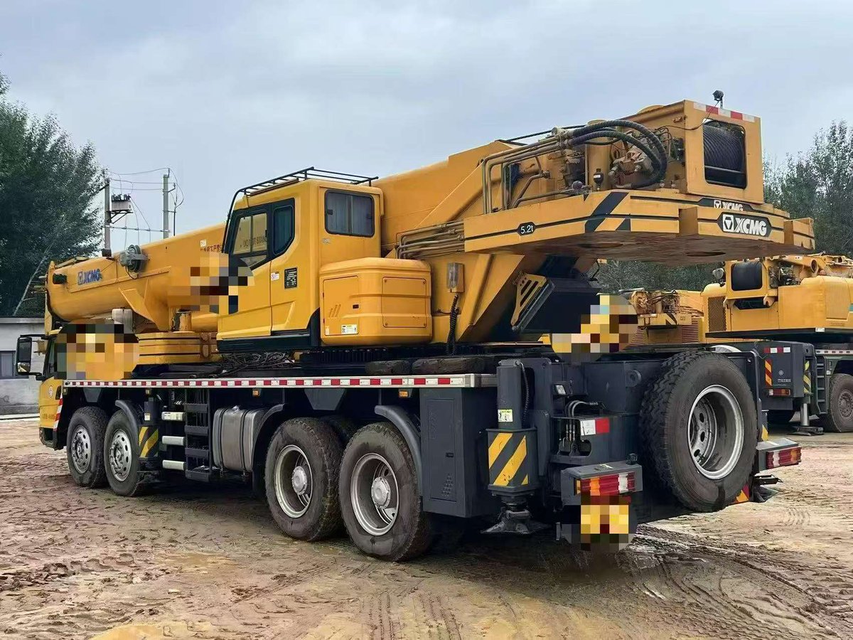 SunnyLi45's tweet photo. 2021 year XCMG 75tons truck crane for sale. type QY75KC, 50.5 meters mainboom (5 sections), 16 meters jib(2 sections), 20 tons counterweight, price $107000.
More info:https://t.co/wFnMtbwNAQ
#cranemachine #truckcrane #XCMG #75ton #2021 #5sections https://t.co/y9JV4Q3wHa