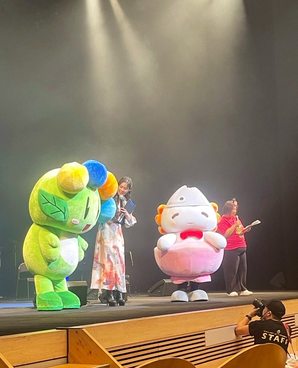 応援にいったよ～✨️】 浪江町出身のシンガーソングライター #牛来