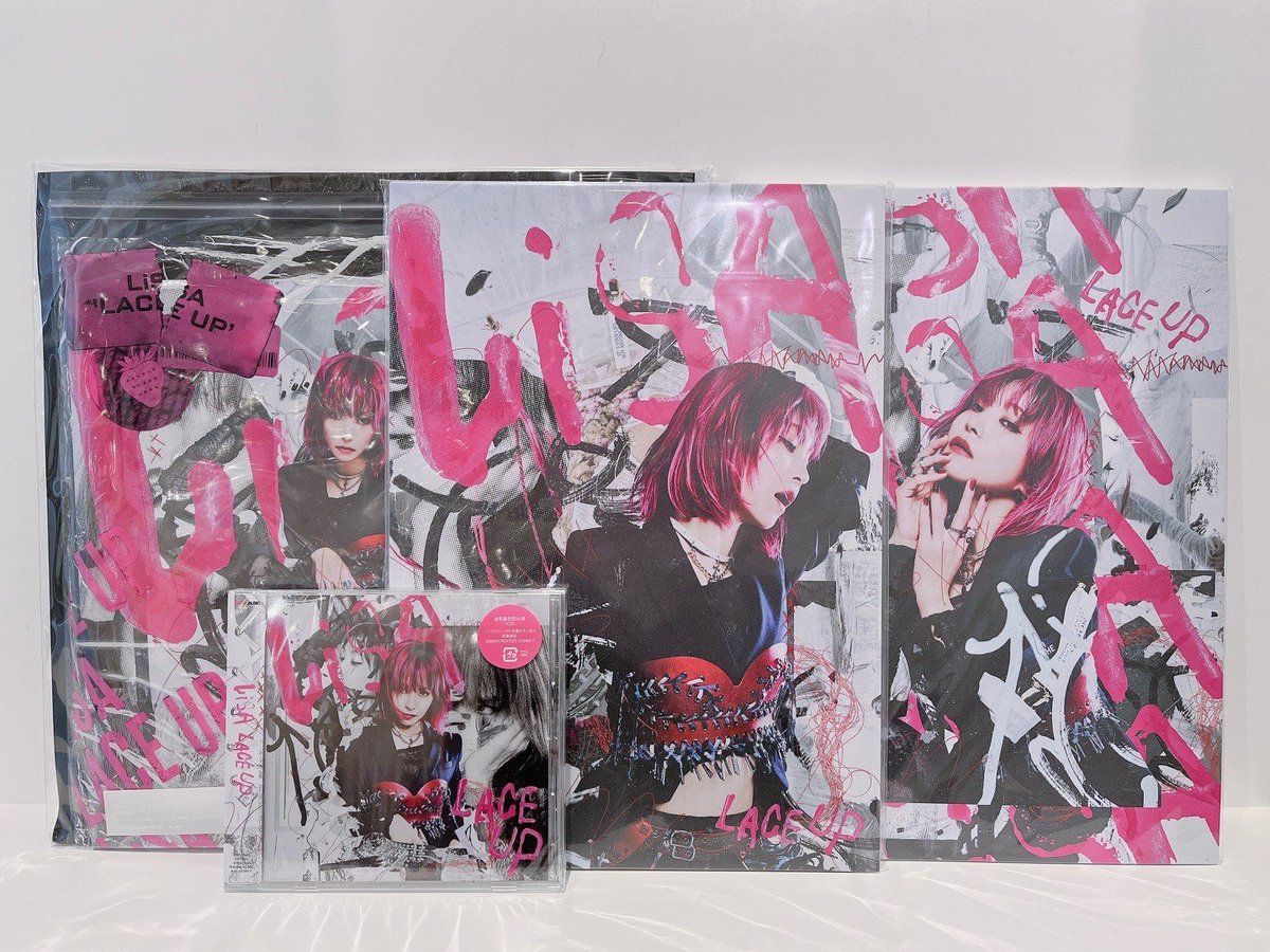 LiSA 】 ／ new album『 LACE UP 』 入荷しました₊˚✶ ＼ 7枚目となる