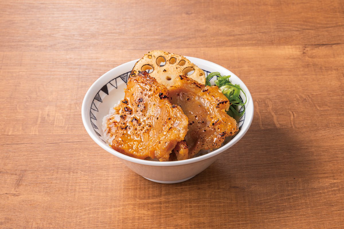 gotchton's tweet photo. ＼新トッピング🍚／

選べる定食ごはんに「西京味噌漬け豚丼」新登場💁🏻‍♀️
西京味噌を使った甘じょっぱいタレでじっくり漬け込み、ご飯が進む味わいです🫶🏻

お好きな豚汁定食に
+360円(税込396円)でトッピング可能です✨

豚汁定食の楽しみ方が広がりますね💕 https://t.co/sPig3GfaPN