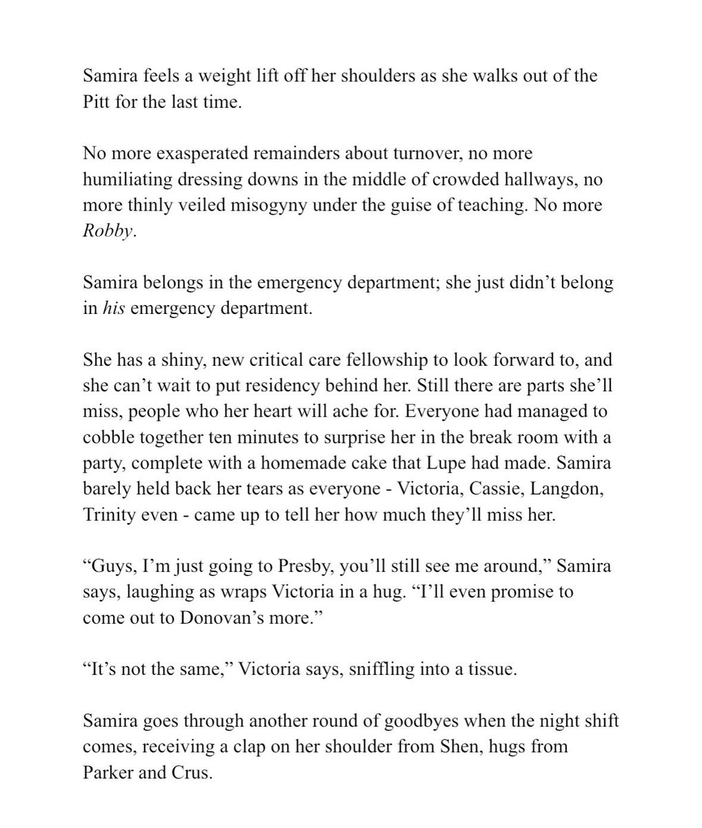 n4rsone's tweet image. #mohabbotmonday

 samira’s last day (1/2)