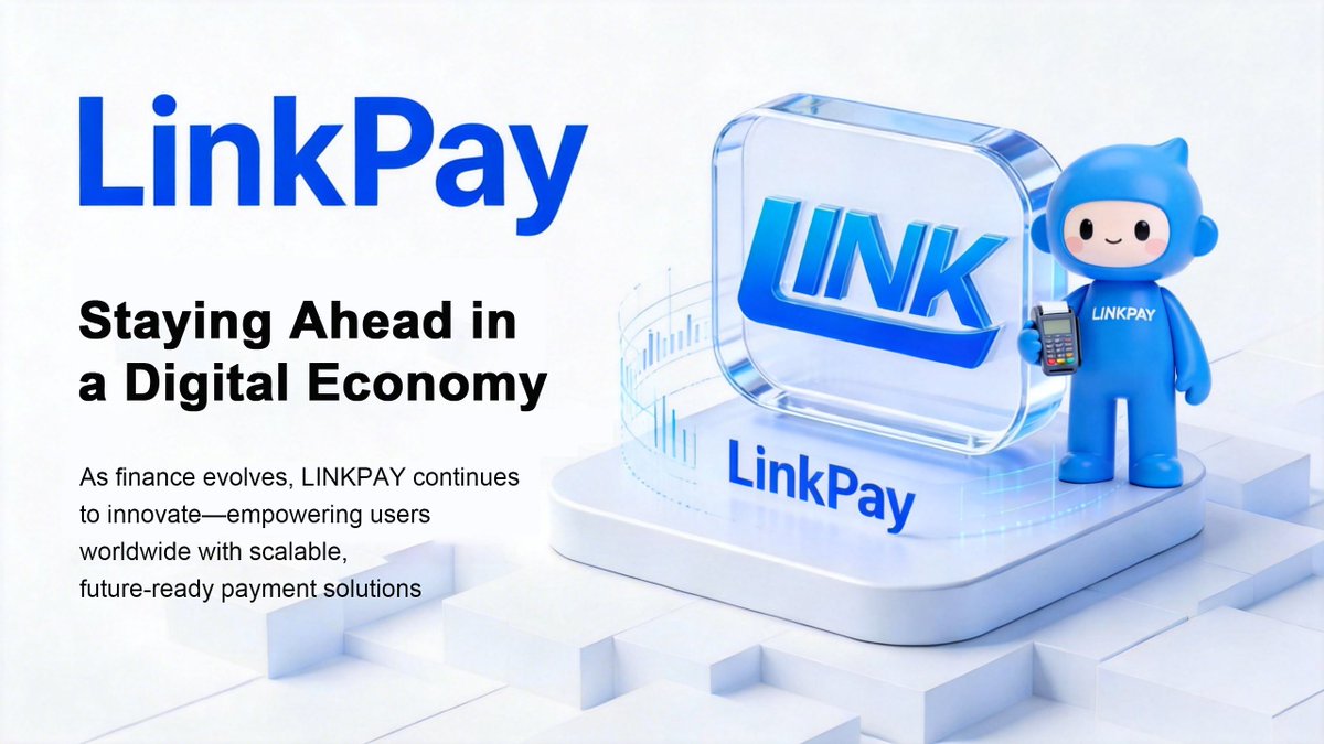LinkTokenPay's tweet photo. The Future of LINKPAY and Digital Payments

As the digital economy continues to evolve, LINKPAY remains committed to staying ahead—equipping businesses and users with the tools needed to thrive in an increasingly digital and decentralized financial ecosystem.

#LinkPay #FutureOfPayments #DigitalFinance #Web3Payments #Fintech #GlobalPayments #DecentralizedFinance #Innovation