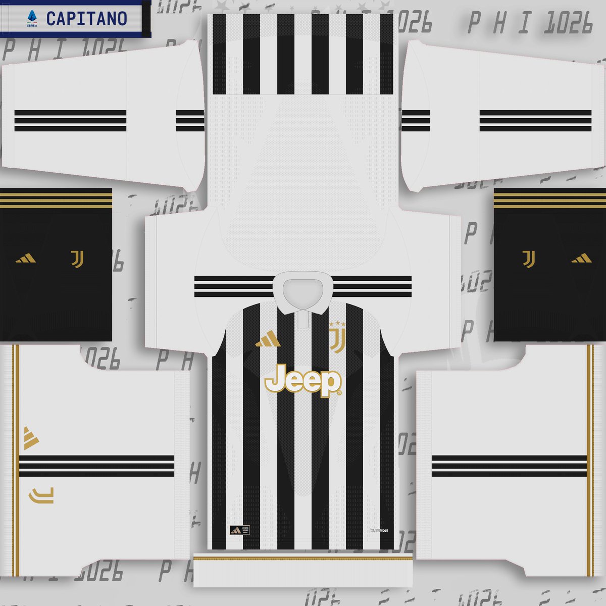 Phi_1026's tweet image. 💥Juventus 26-27 Home Kit Leaked 🦓
@juventusfc 

@adidasfootball 
#PES2021 #eFootball #patterns #peskit #kitmaker #laseriA #kits2627 #adidas #EPL #juventusgenoa #leakkits
