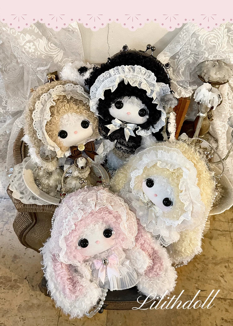 42lolita_'s tweet image. New🔥Kawaii Lolita Kiss Lock Plush Doll Bag

📅Pre-order ends Apr 20, 2026

🐰 Too cute to handle
Droopy ears, chubby face, teardrop pearls

Purchase link: 42lolita.com/products/kawai…

#kawaiibag #lolitafashion #plushbag #cutestyle #bunnybag