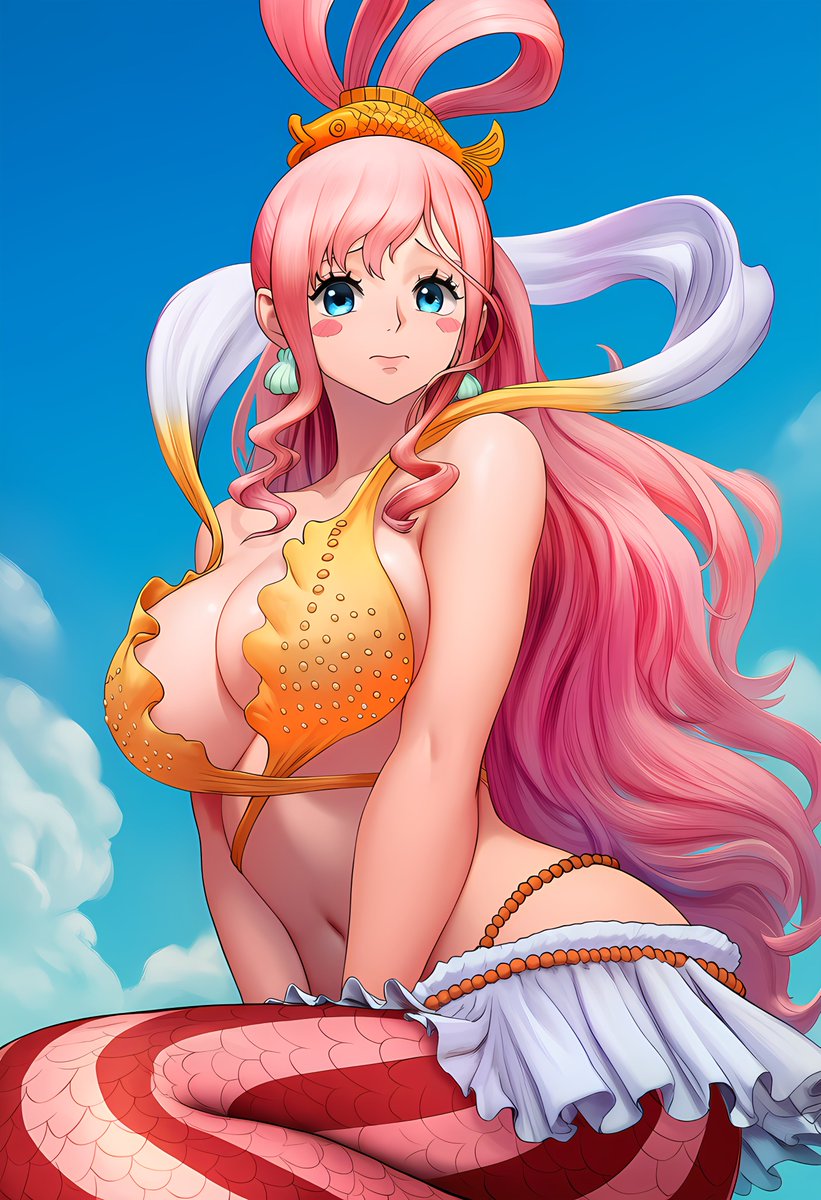 FiddlingFox77's tweet image. One Piece Gals part 10, Shirahoshi.
#OnePiece #Shirahoshi #Mermaid