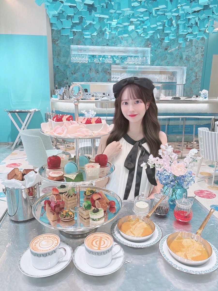 u_tanyan's tweet image. Tiffany Blue Box Cafe.💎🩵🤍

最近美味しいアフタヌーンティーばかり行ってるけど、なかでもとっても美味しかったです╰(*´︶`*)╯