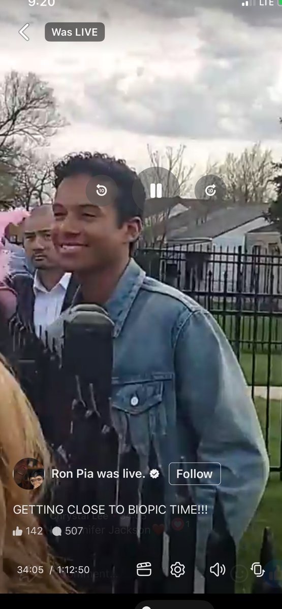 Check out this live on Ron Pia’s Facebook. Jaafar and Jermaine were talking to fans in Gary