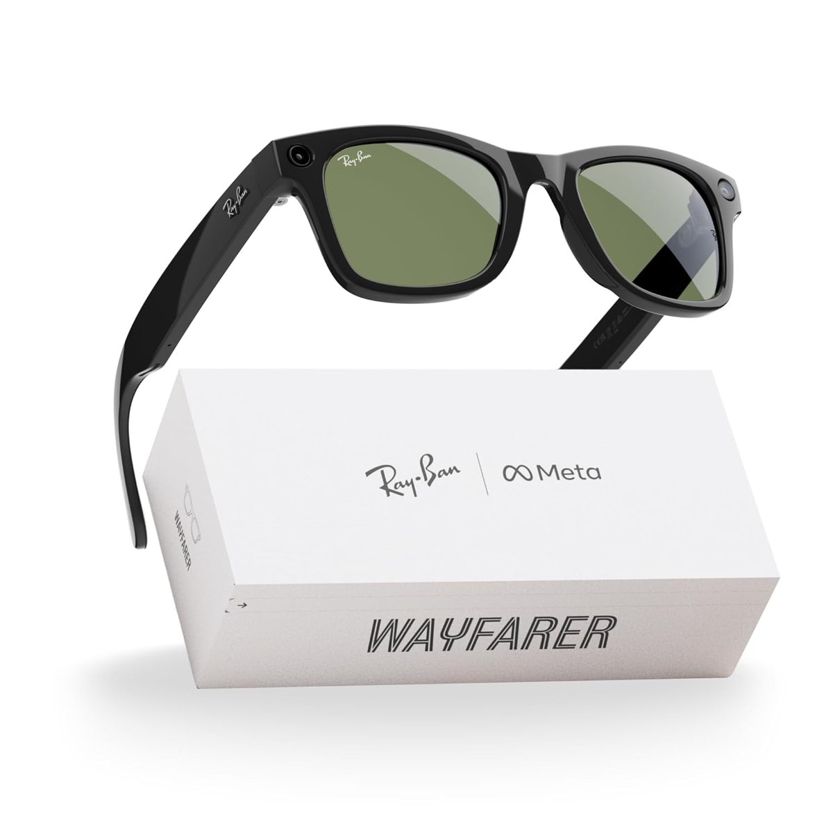 CheeperDeals's tweet image. Ray-Ban Meta (Gen 1), Wayfarer, Shiny Black | Smart AI Glasses for Men, Women — 12 MP Ultra-Wide Camera

--&amp;gt; amzn.to/4crZlBH

#AD #SALE #DEALS