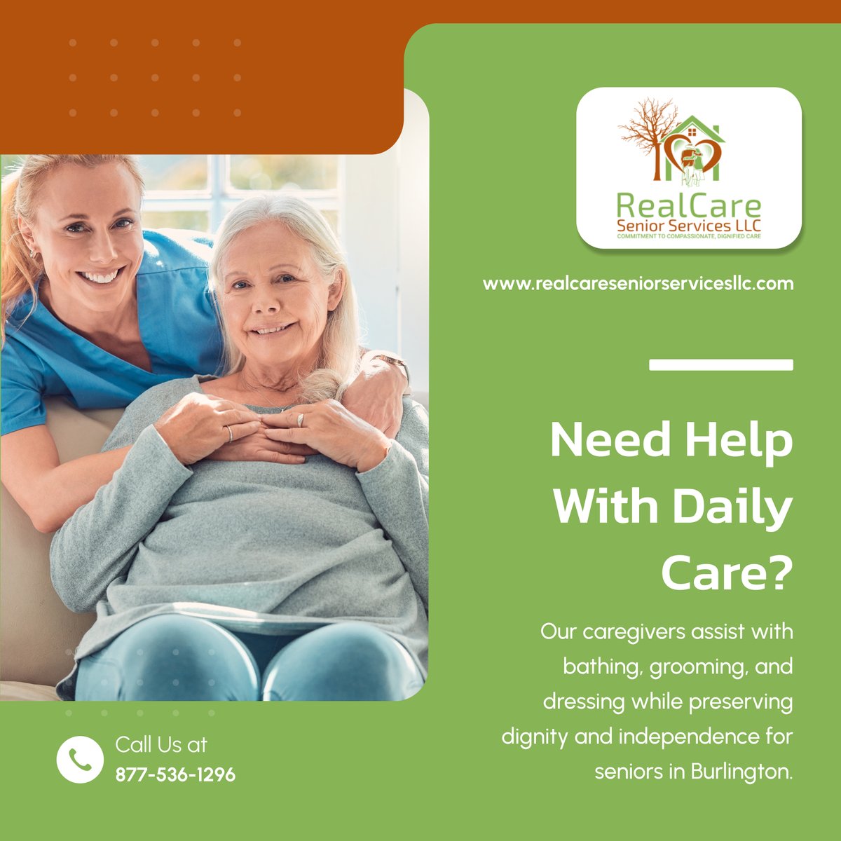 RealCareSnr's tweet image. We provide compassionate personal care tailored to each individual 🛁💛. From daily hygiene to dressing, our team ensures comfort and dignity. Reach out today! 

#BurlingtonMA #HomeCare #PersonalCare #HygieneHelp #CareAssistance