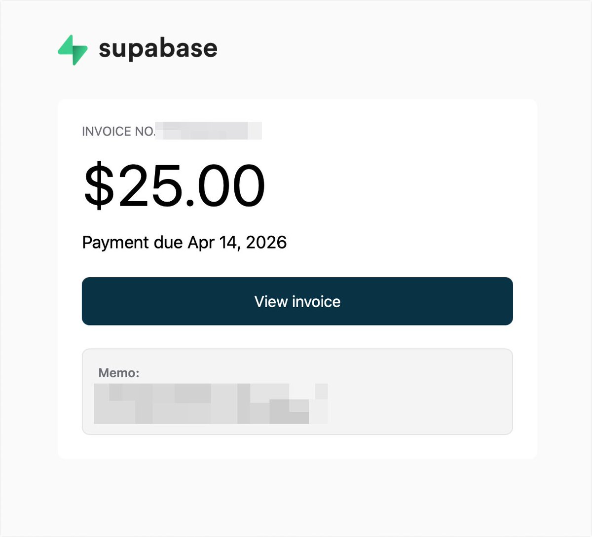 zayn_harris_dev's tweet photo. 🎉 - Just upgraded @supabase Pro, for @getgridea and @minttrapp 

One step closer to reliable and professional product services. https://t.co/nC5jArrBtL