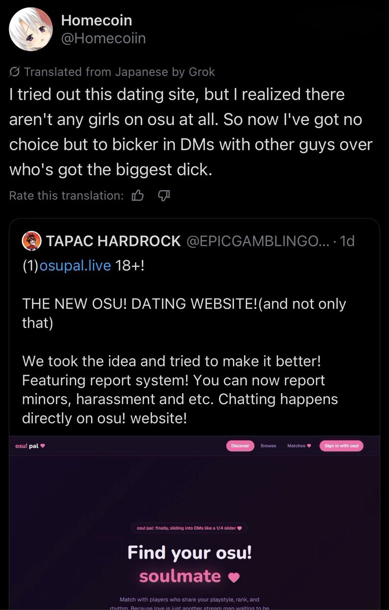 osu! Struggle Tweets tweet media