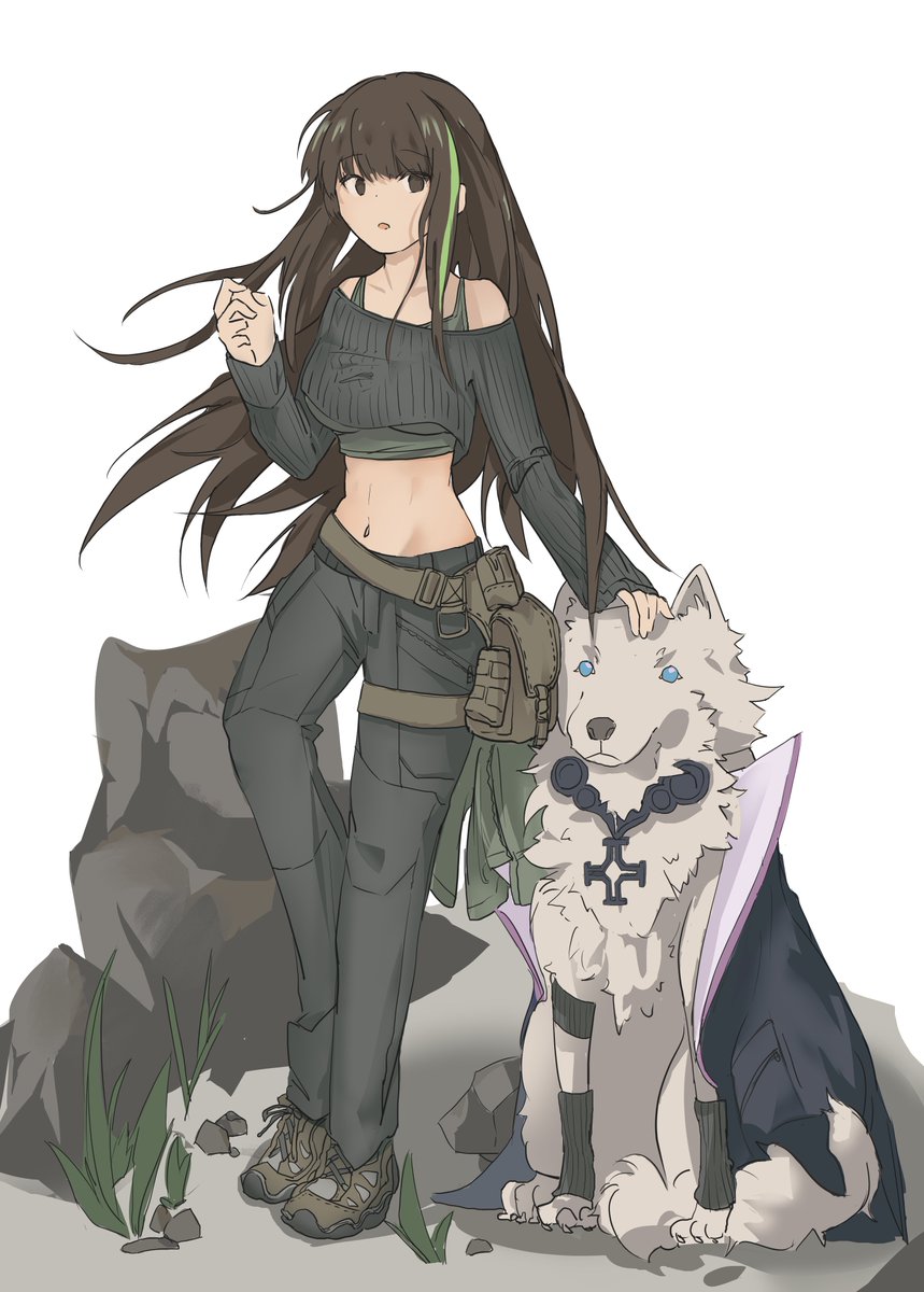 Memo_Foamcake's tweet image. hiking 
#ドルフロ #少女前线 #GirlsFrontline