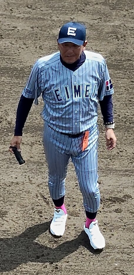 中村叡明ユニさらにカッコよく✨️ 【叡明野球部ユニホーム変更点 