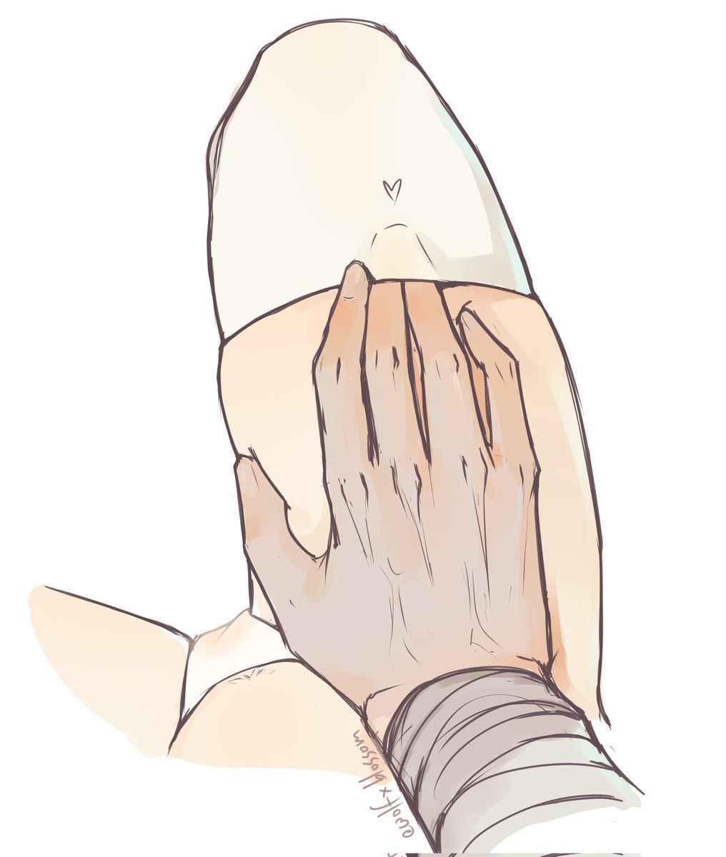 wolfxblossom's tweet photo. Hand practice 😌💖 
Garou and Mutsunokami would both be this cheeky 🙈 https://t.co/YgRbU4F5fv