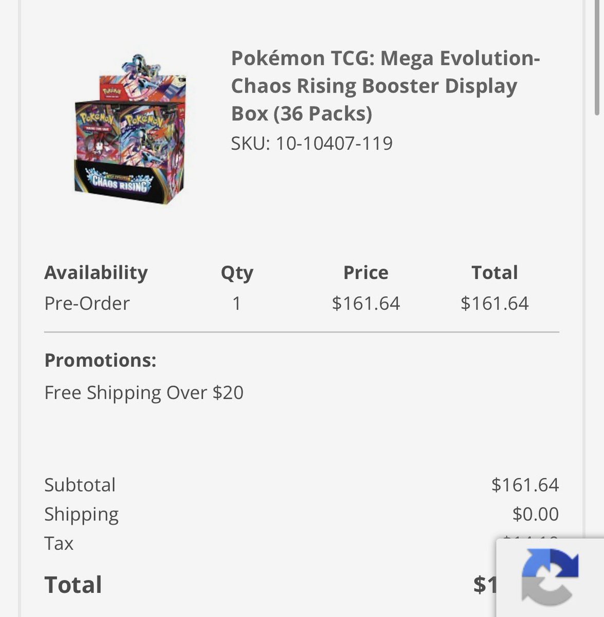 S/o to the discord Poke Alerts! everything but ETB’s but a W’s a W. #pokemon #chaosrising #pokemoncenter