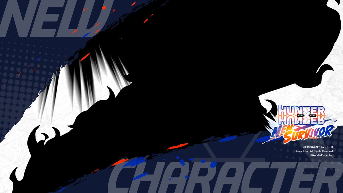 Survivor_HxH_GL's tweet image. 『HUNTER×HUNTER NEN×SURVIVOR』 (#hxh_survivor)

✨ New Character Appearance Preview ✨
👤 Silhouette Preview!

The identity of this “shadow”...? 👀💥
Details coming soon 📣