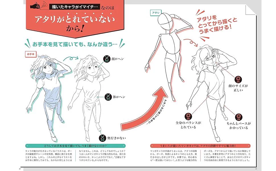 デジタルイラストの塗り方・描き方事典とマンガキャラアタリ練習帳 電ファミニコゲーマー on X: 
