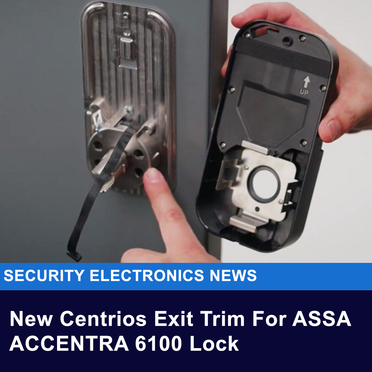 SecElecMag's tweet image. sen.news/new-centrios-e…
One of the cool new products at ISC West was Centrios Exit Trim, a device designed to meld the cloud-based, mobile-first Centrios access control platform with the battery-powered ASSA ABLOY ACCENTRA 6100 rim exit device.
#accesscontrol #locks #security