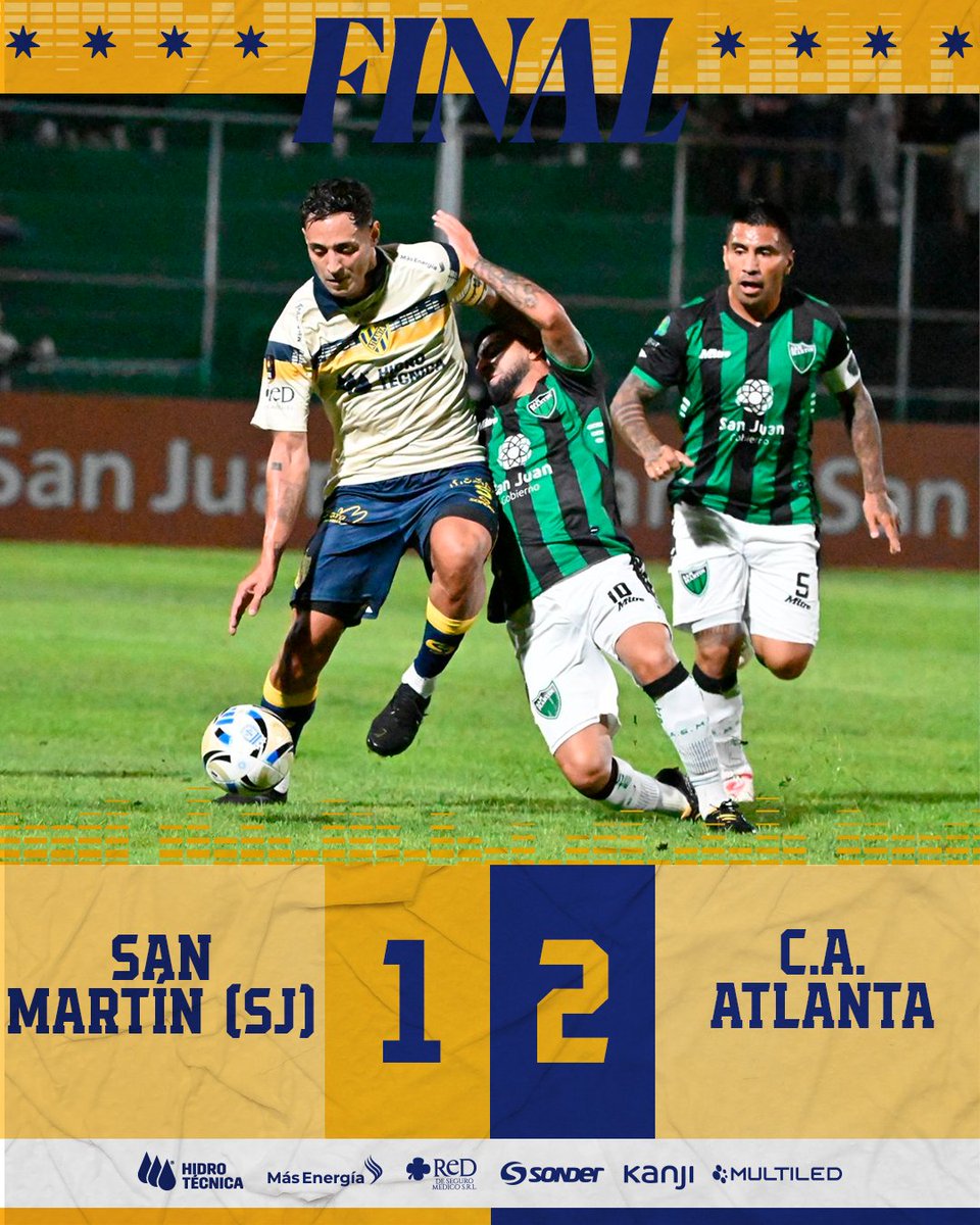 ¡GANÓ, GANÓ, GANÓOOOOOOOOOOO EL BOHEEEEEEMIOOOOOOOO!

#SomosAtlanta 🟡🔵