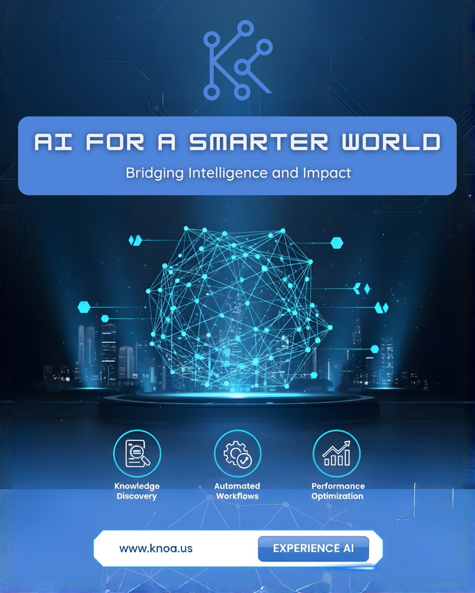 knoa_ai's tweet image. Your business deserves more than just tools — it deserves transformation.
Knoa delivers solutions that don’t just support your growth, but accelerate it.
Step into a future where everything works in your favor. 🌟
#knoa #businesstransformation #digitalfuture #techsolutions