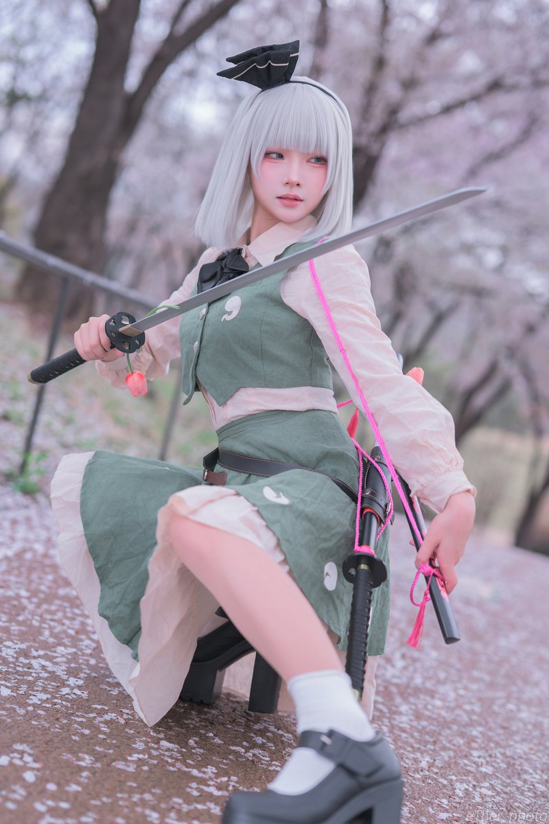 ether_photo's tweet photo. 東方Project 🌸🌸

- ​魂魄 妖夢 ​💚⚔️
(Konpaku Youmu) https://t.co/Uy7JICHSbv