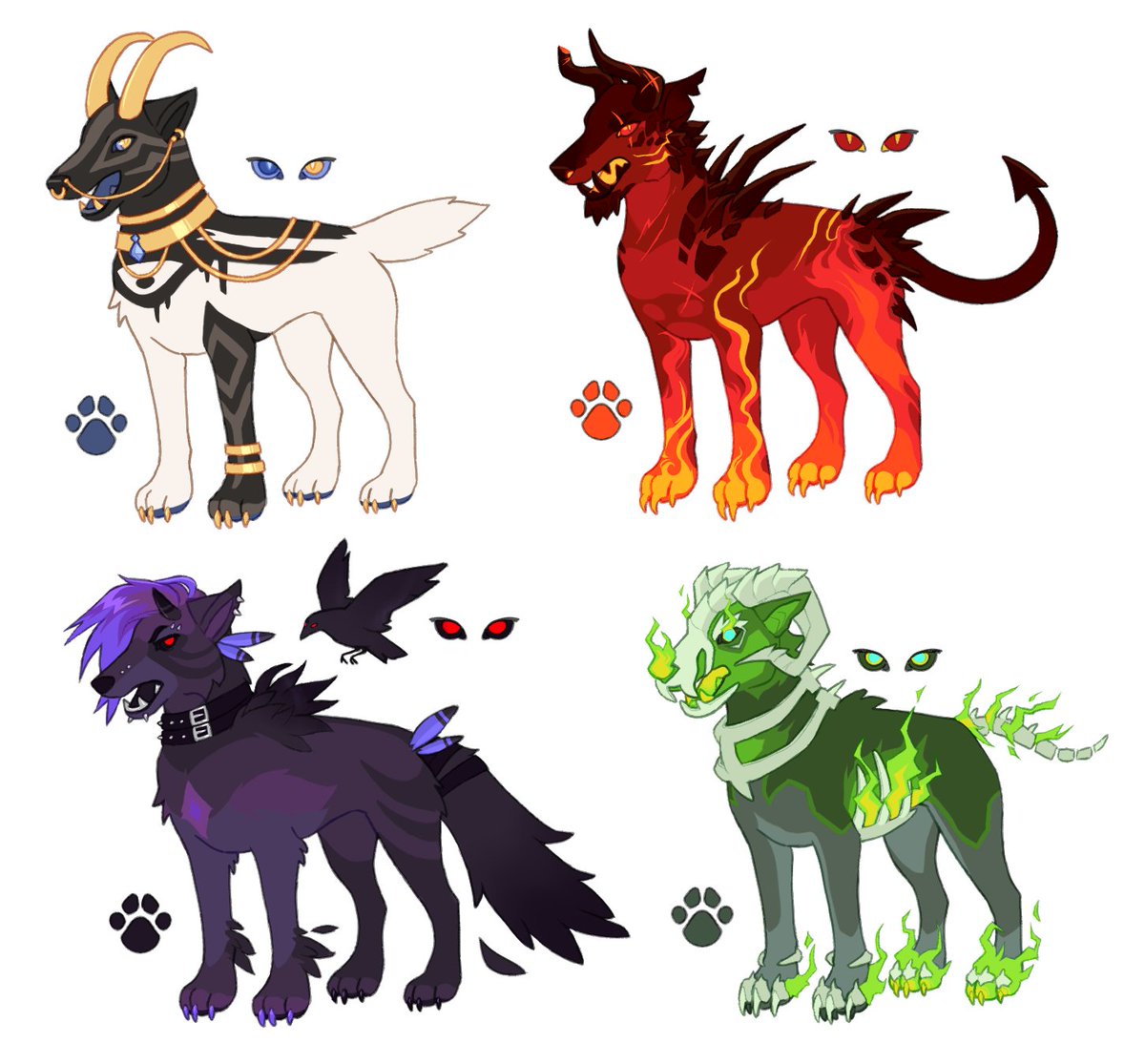 tohdai1's tweet photo. i made some more canine adoptables 🐺
you can buy them on my ko-fi! https://t.co/sIW1K3tBGn https://t.co/HLewxfFtu8