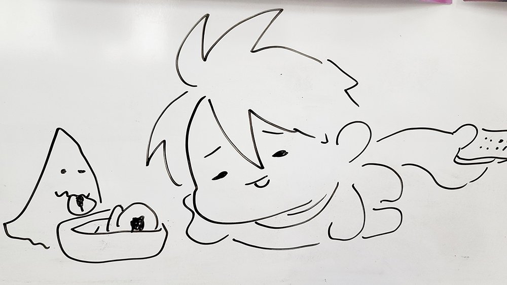 ALVION_pr's tweet image. 本日のホワイトボード

まったり🍘🍵

#マリシアス #MALICIOUS
#アルヴィオンの日常