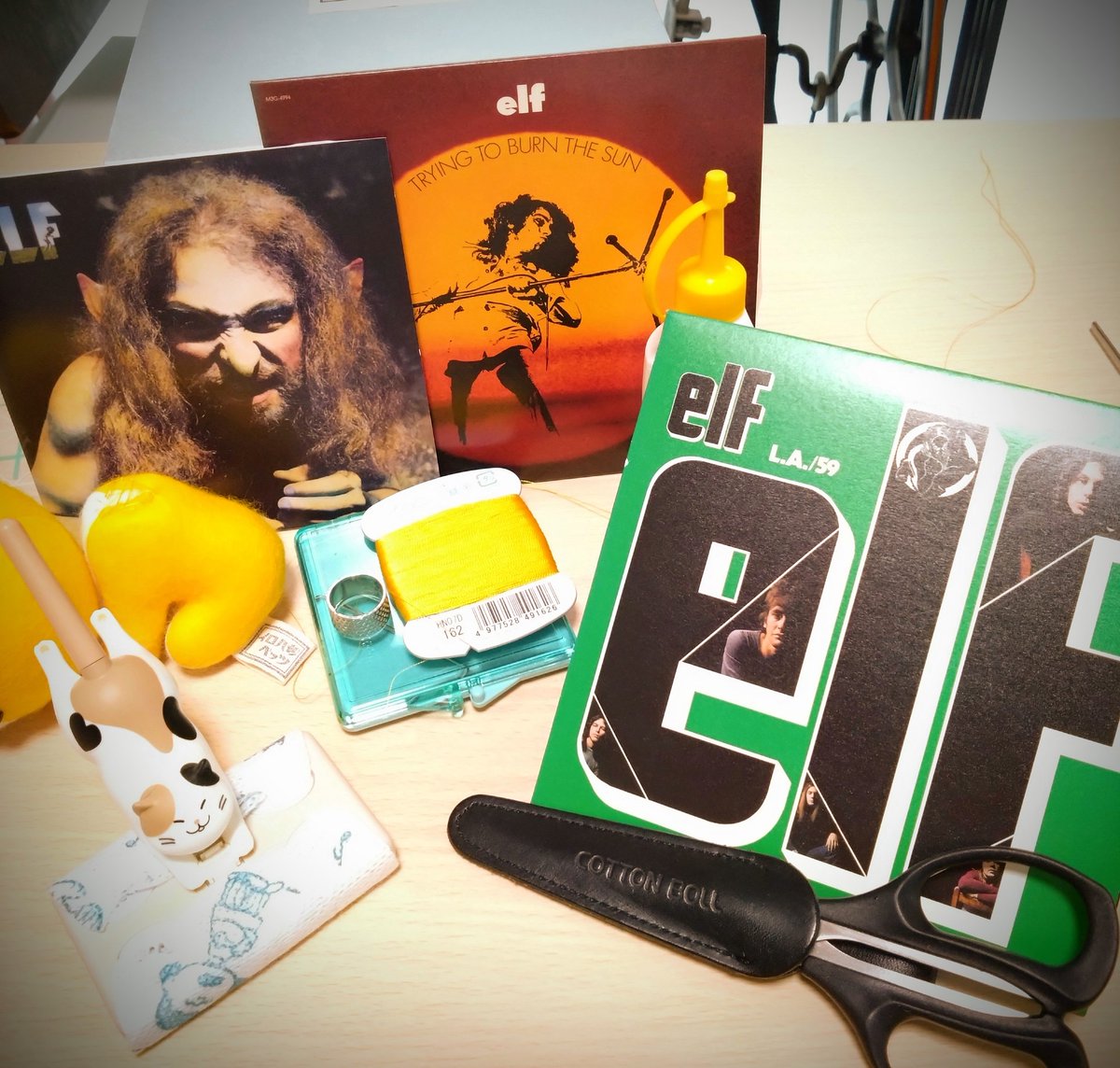 今日のぬいぐるみ制作のお供はコチラ✨ELF三昧🤘