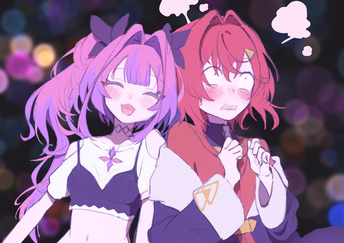 icic_ooO's tweet photo. 2人のイメージこれ♡⚡︎(ﾊﾟﾛ)
#ヴィヴィメイク  #絵ンジュ https://t.co/16K9kYAbwX