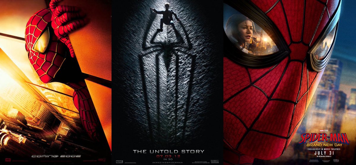 It’s just an unwritten rule that Spider-Man Teaser Posters have to go so unbelievably hard no matter the generation.