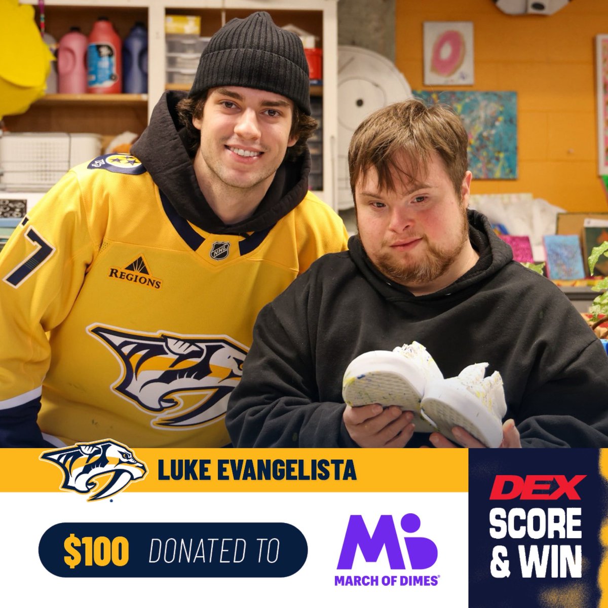 Nashville Predators Foundation tweet media