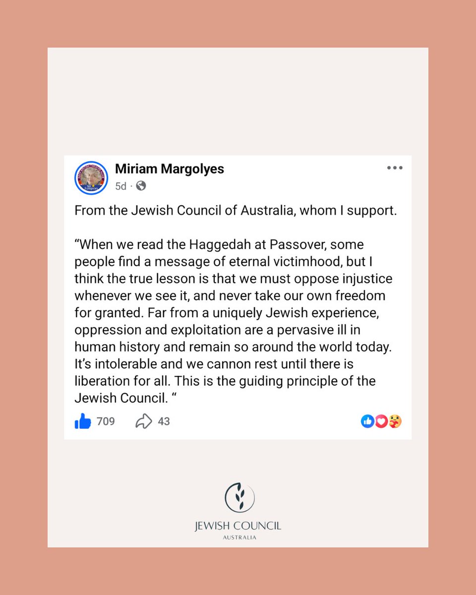 Jewish Council of Australia tweet media