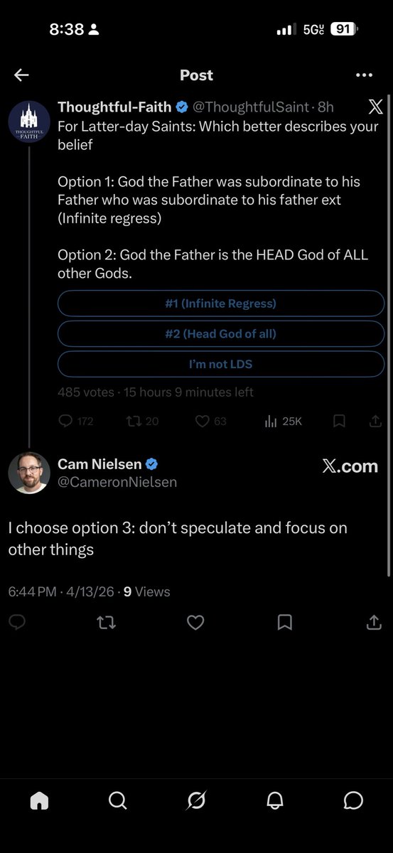 This is one of the silliest responses to ideation. All I see is deep insecurity…

“Thy mind, O man! if thou wilt lead a soul unto salvation, must stretch as high as the utmost heavens, and search into and contemplate the darkest abyss, and the broad expanse of eternity”