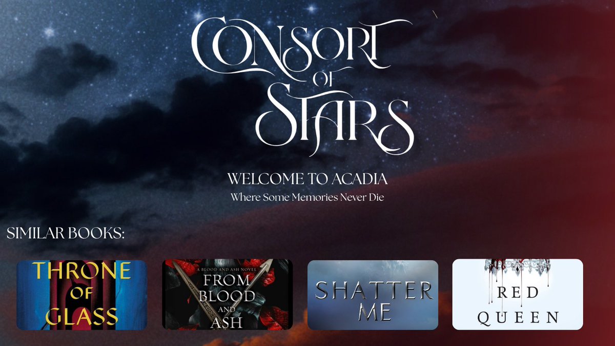 APHauthor's tweet photo. An Agent's Guide to:

CONSORT OF STARS

An Anastasia meets Rapunzel inspired  romantasy series where one girl must rise above tradition and a bloody family dynasty in order to save her kingdom and change her fate.

#amquerying 
#litagents 
#writingcommunity https://t.co/1cKgFXgByq