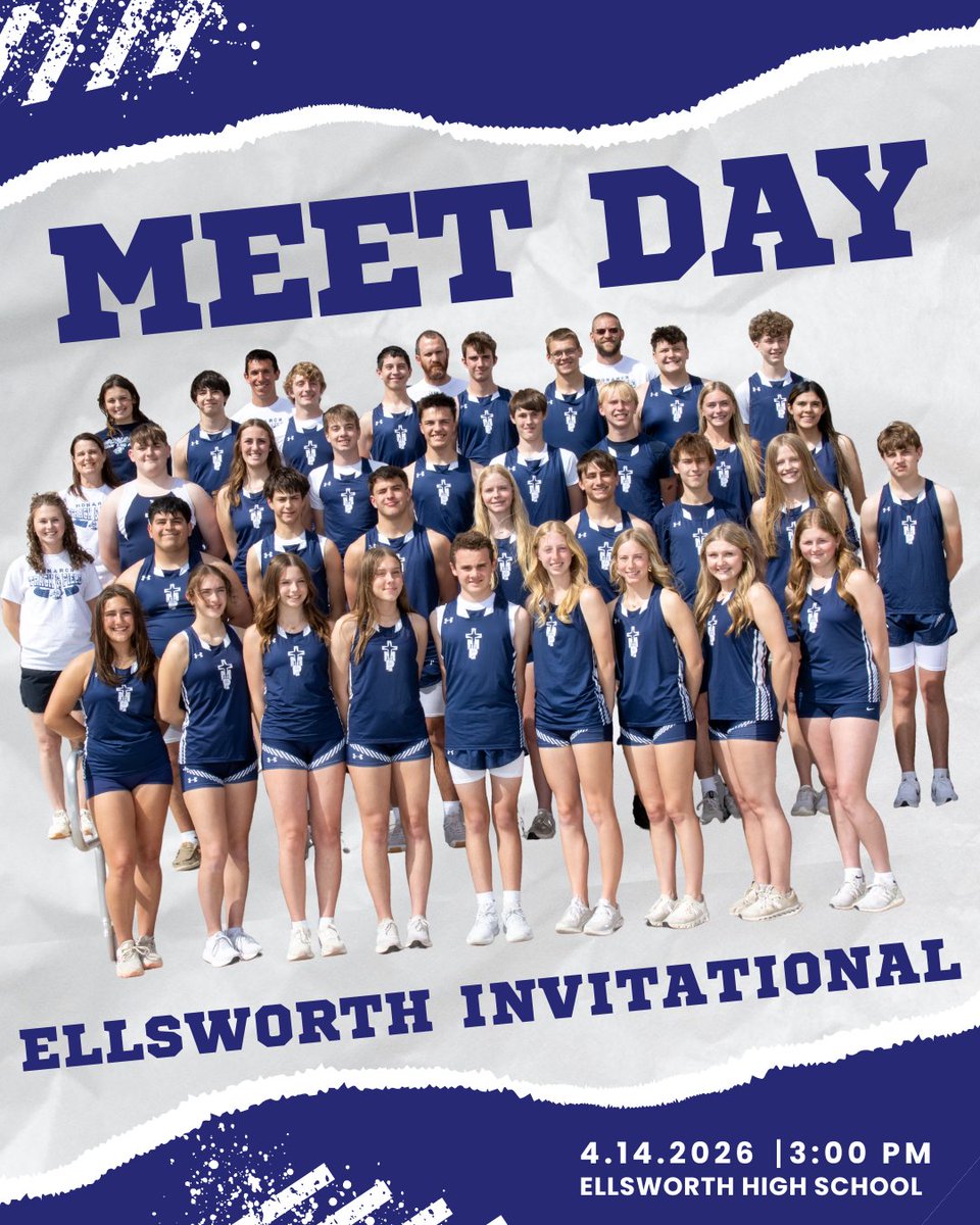 TMP_Athletics's tweet photo. The TMP-Marian High School Track &amp; Field team is back in action today at the Ellsworth Invitational! Schedule of events can be found below. Go Monarchs!

Live results: https://t.co/R1ibpkMPrA https://t.co/LWnWdfPDgW