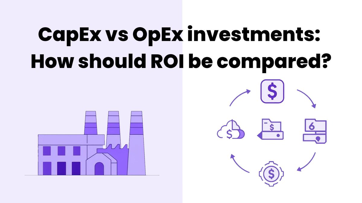 getKangaROI's tweet photo. CapEx vs OpEx: Two investments with similar ROI percentages can carry very different risk, timing, and flexibility.

Learn how to compare ROI properly, factor cash flow and risk, and make smarter investment decisions.

👉 https://t.co/AhzRkljGV9
#BusinessFinance #ROI #CapEx #OpEx https://t.co/2USyDY7f5n