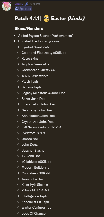 Forsaken News tweet media