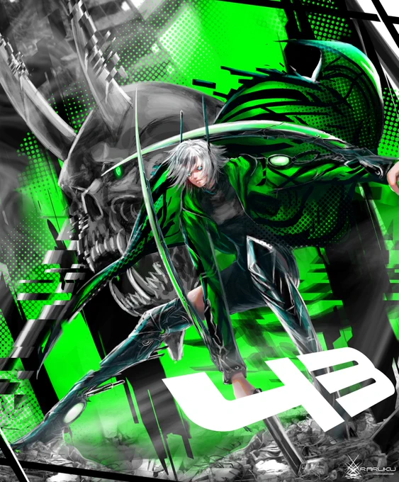 #凍結祭りでフォロワー減ったから自己紹介して逆に増やす >>スマホと指で色々描いてます >>I draw all sorts of things with my smartphone and my fingers.