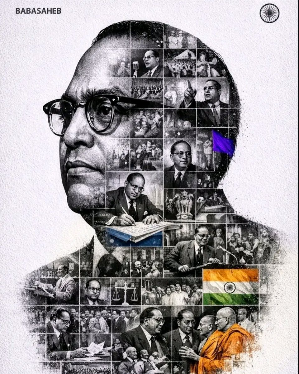 ratho_jig's tweet image. "શિક્ષણ, સંઘર્ષ અને સંગઠન... આ ત્રણ શબ્દોમાં જેણે ક્રાંતિ લાવી દીધી! ✍️✨

એક એવું વ્યક્તિત્વ જેણે જ્ઞાનના જોરે દુનિયાને ઝુકાવી. બંધારણના ઘડવૈયા અને કરોડોના મસીહાને કોટી કોટી વંદન. 🙏

#DrBabasahebAmbedkar #Inspiration #KnowledgeIsPower #Equality #14April"