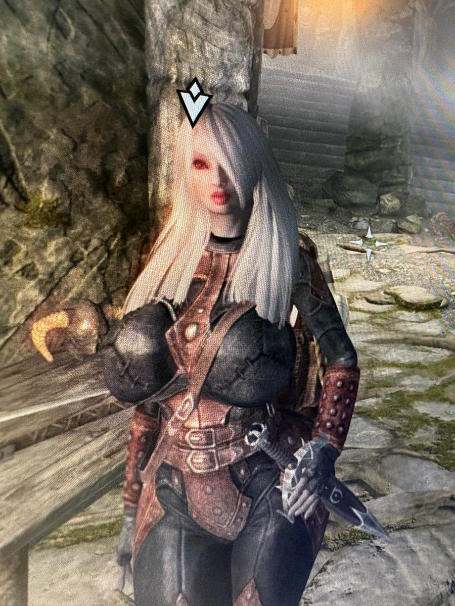 RealDogMann's tweet photo. Skyrim cuntina #hairintheface bootz Bimbo slut chilling by the fire designed by @snowspritezz https://t.co/xriLor5tHr